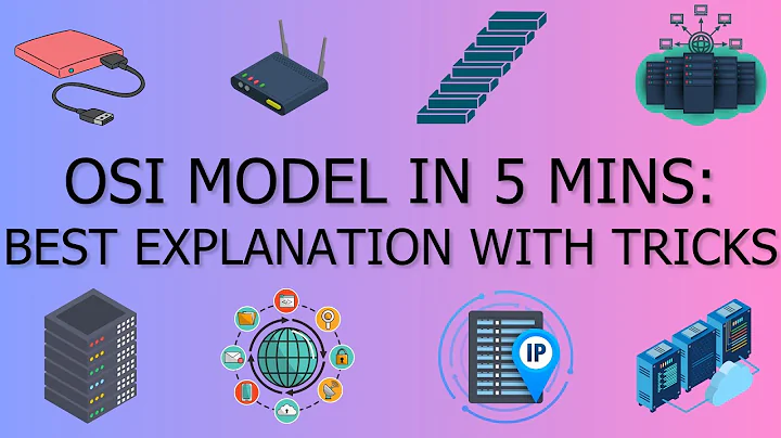 MASTER the OSI Model in Just 5 Minutes! BEST EXPLANATION WITH ANIMATION