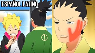 Temari Cachetea A Shikadai - Hinata Regaña A Boruto - Español Latino