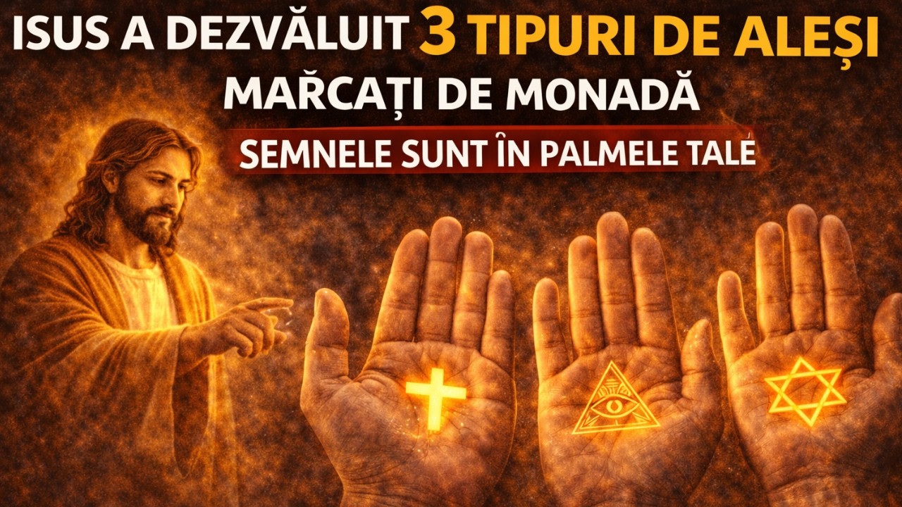 Isus a dezvăluit 3 tipuri de Aleși marcați de Monadă — semnele sunt în palmele tale