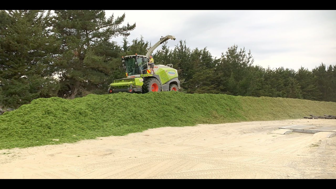 Working in New Zealand 19/20 silage season YouTube