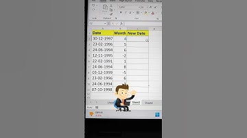 Excel Trick ‼️ Add Months In Dates ✌️ | Excel Tips And Tricks 😍 #shorts #excel #msexcel #bytetech