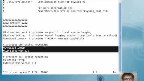 Simple forwarding with rsyslog (video tutorial)
