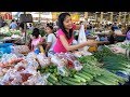 Amazing food on Sakon nakhon thai market - Awesome food in asian street food