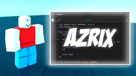 [93% UNC] Roblox Executor "Azrix" Web Exploit Working 2025 *FREE*