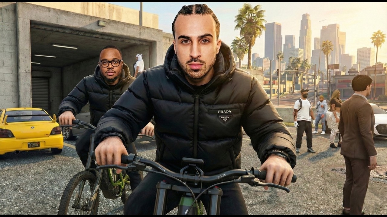 PRINCE MILLIE CHILLING WITH THE GANG *LBMM* and *Q*... (GTA V: Unique RP - DAY 11)