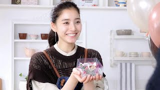 新木優子、エプロン姿で“ヘルシー生チョコ作り”　愛の贈り方も明かす
