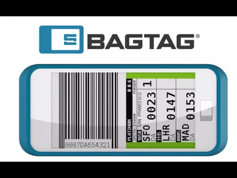DS-TAGS E Ink BAGTAG with NXP enables 