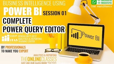 Session 2 - Complete Power Query Editor