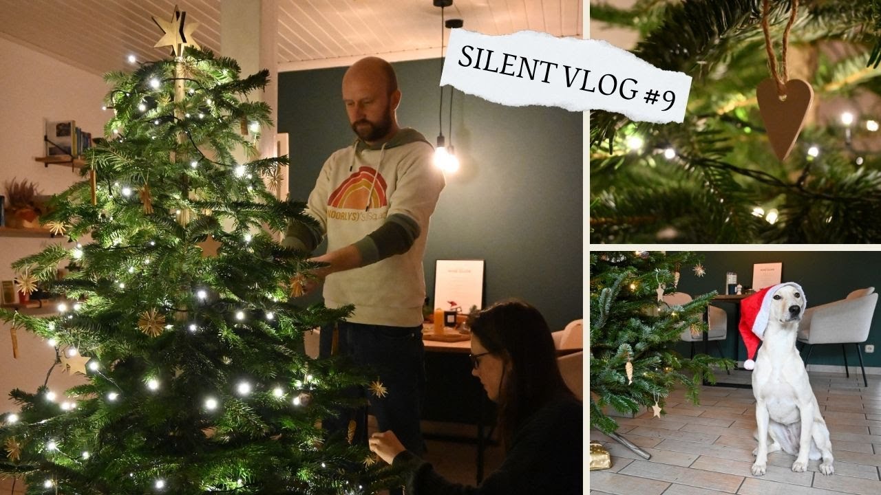 Building our Xmas-tree 🎄| Blending own herbal tea 🌿🫖| Lüneburger Heide Silent Vlog