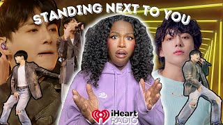 MICHAEL JR😳?!! 정국 (Jung Kook) 'Standing Next to You' @ iHeartRadio LIVE! *REACTION*