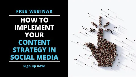 How to implement your content strategy in social m...
