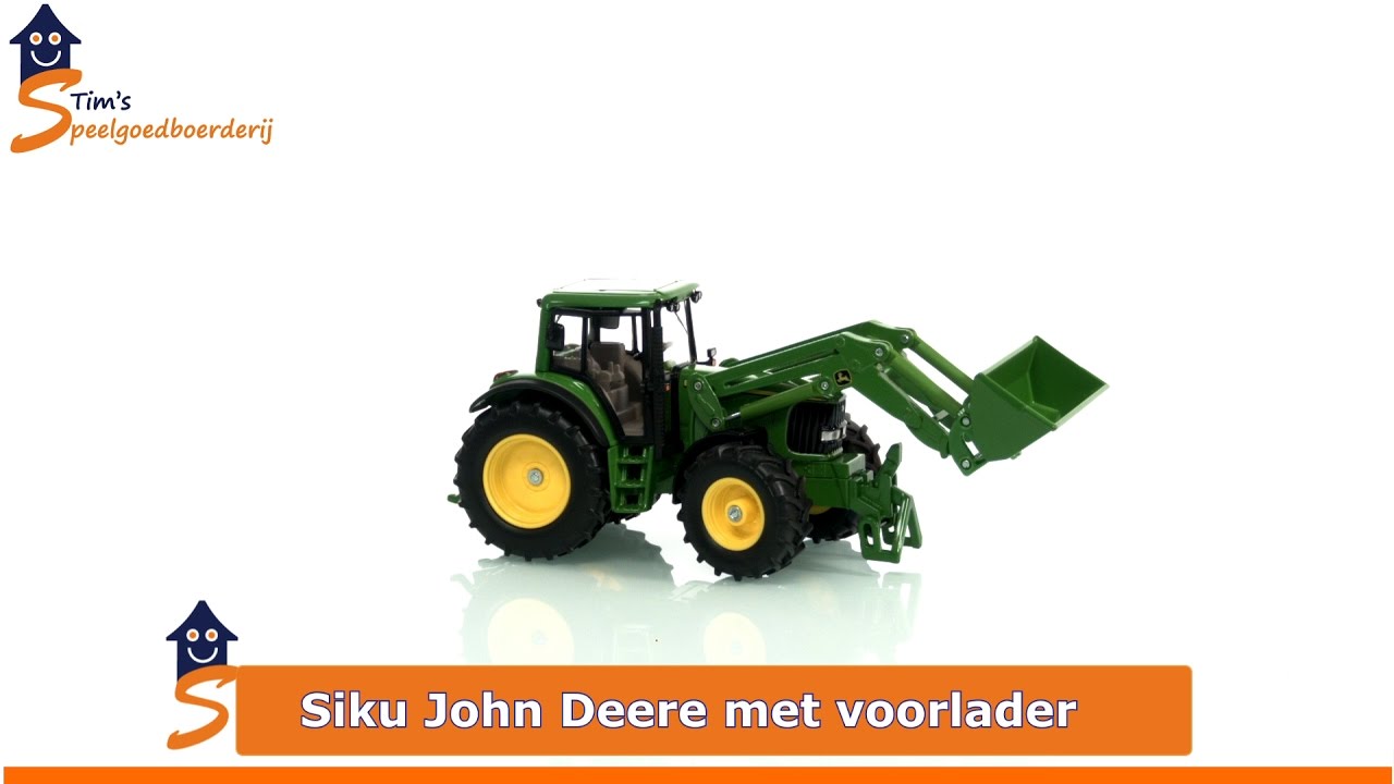 Tracteur john deere 6820 avec chargeur - siku 3652 SIKU3652