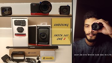 Unboxing Insta360 one R trio edition | Non-technical | B roll
