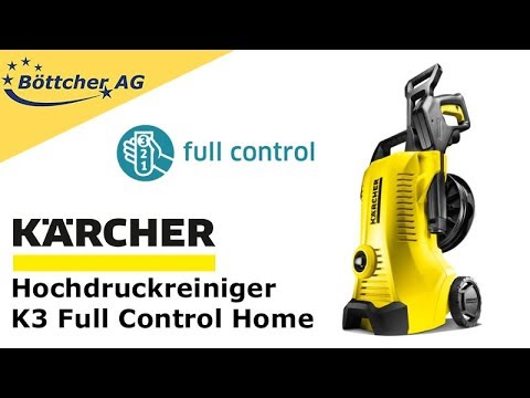 Kärcher Hochdruckreiniger K3 Full Control Home, T350, 1.676-025.0, 1600  Watt, bis 120 bar - YouTube