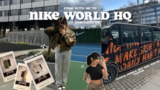 COME WITH ME TO NIKE WHQ ✨ BTS, Hot Girl Walks with Megan Thee Stallion, flying to America + MORE!W