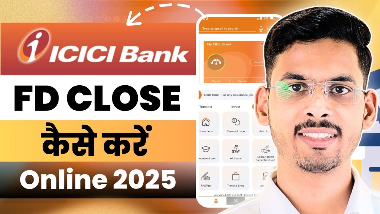 ICICI Bank Me FD Kaise Tode | How To Close FD In ICICI Bank Online ...