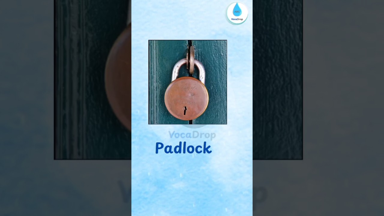 🚪 Learn English the smart way – Common door parts you see every day!