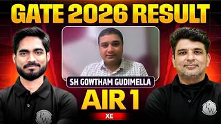 GATE 2026 AIR 1 XE | SH GOWTHAM GUDIMELLA | GATE 2026 Topper Interview