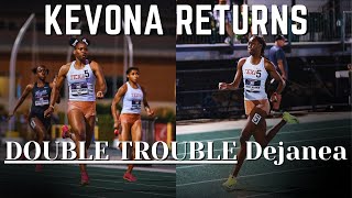 Kevona Is Back | Dejanea Going For 200m/400m Double Again | Big 12, SEC, ACC Championship |