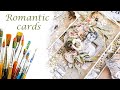 Romantic antique cards tutorial