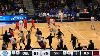 2015 Bc High School Boys 2A Basketball Championships Semi Finals Highlights