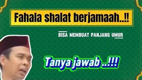 Fahala berjamaah (@ustadzabdulsomadofficial ) #uas #abdulsomadlcma #ustadabdussomad 