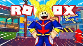 Goku Vs All Might Roblox Anime Tycoon Youtube - gomu gomu noooo roblox v46script showcase youtube