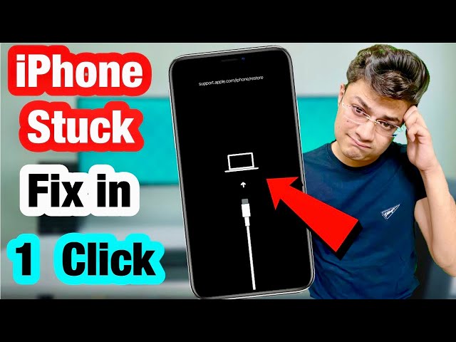 iPhone Stuck at Recovery Mode | How to fix iPhone Recovery Mode in Hindi class=