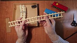 Распаковка новой железной дороги из СССР: Заводная игрушка поезд пассажирский