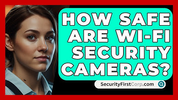 How Safe Are Wi-Fi Security Cameras? - SecurityFirstCorp.com