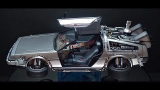 AOSHIMA 1/24 SCALE BACK TO THE FUTURE PART Ⅱ DELOREAN - 製作記録 - 2-1