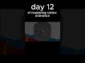 day 12 of mastering roblox animation #roblox #blendergameengine #blenderanimation #creativeblender