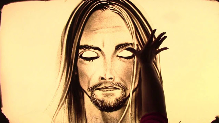Portraits -  Sand animation di Paola Saracini