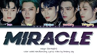 Wayv 웨이션브이 Miracle Teaser Lyrics Color Coded Hanromeng
