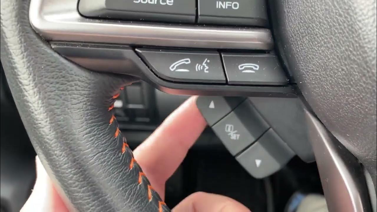 How to adjust the defogger settings in a 2018 Subaru Crosstrek YouTube
