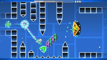 nights of nights geometry dash layout
