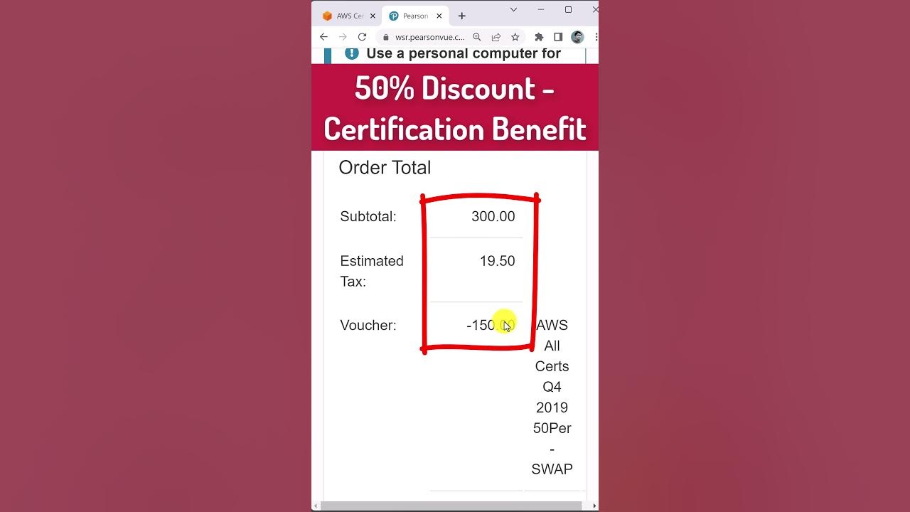 50 AWS Discount as Certification Benefits for next Certification YouTube