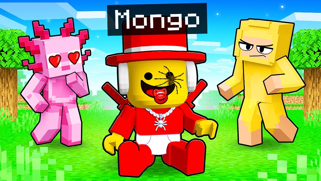 Playing As A Baby Roblox in Minecraft