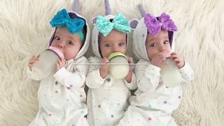 TRIPLETS 8 MONTH CHECK UP!