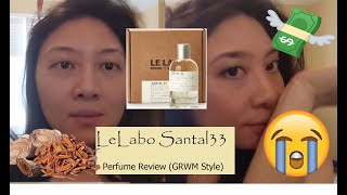 Get Ready With Me on My Birthday during quarantine and trying out LeLabo Santal 33 | perfume review