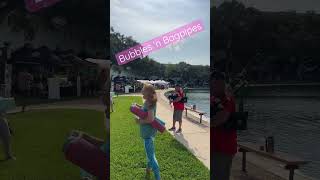 Bubbles ‘n Bagpipes, anyone? #CocoFest in Boca Raton, FL. #wellness #travel #pingwalks