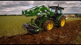 Crimper Roller and Ploughing experiment with Rye and Vetch