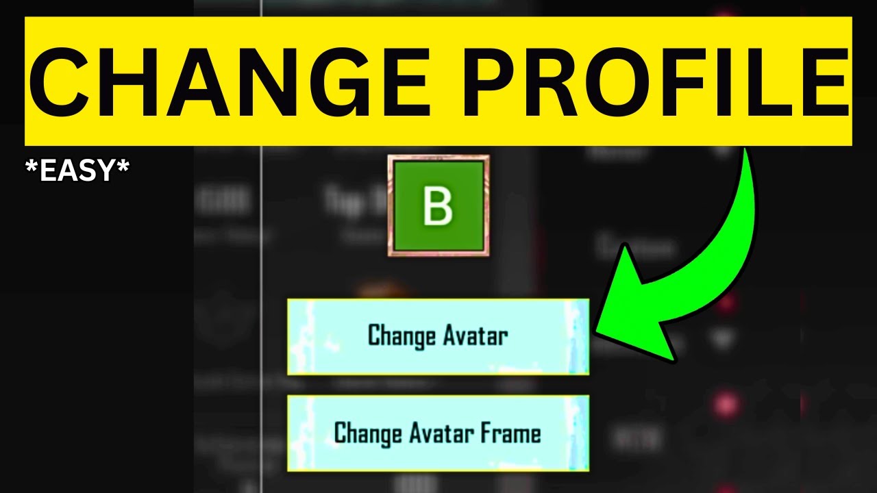How To Change Profile Picture in PUBG Mobile(EASY)