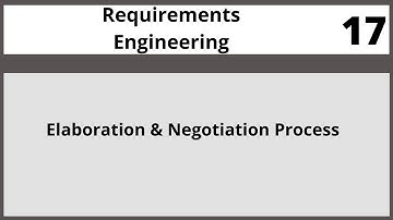 Elaboration & Negotiation Process|Requirements Engineering in Hindi Urdu CSE305 LECTURE 17