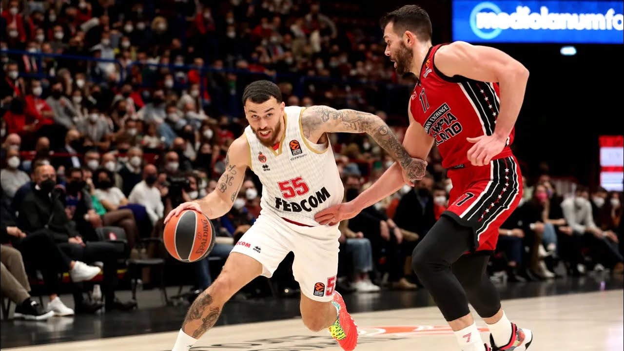 Euroleague: Olimpia Milano-Monaco 63-72 - L'EX MIKE JAMES REGALA UN'INCREDIBILE RIMONTA!!