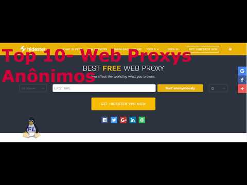 Top 10- Web Proxys Anônimos