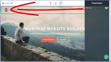 Create website mobile - Mobirise website builder