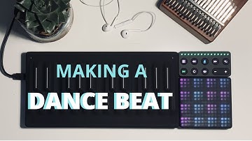 Making a DANCE BEAT with ROLI BLOCKS and Ableton Live