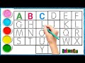Learn ABCD Uppercase and Lowercase | Alphabet Tracing Along Dotted lines for Kids | A - Z Writing