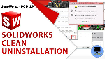 SolidWorks Clean Uninstallation #solidworks #solidworkstutorial #uninstall #howto #pchelp